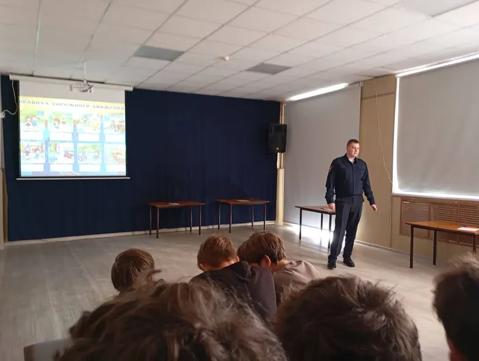 Беседа с сотрудником Госавтоинспекции